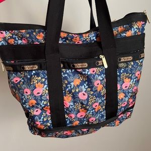 Rifle Paper Co x LeSportSac Carlin Zip Tote